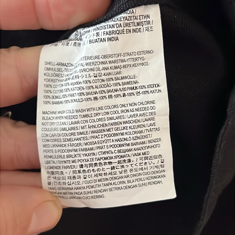 NWOT Vans Men's Drill Chore Coat Jacket Black, Medium‎ - Picture 10 of 12